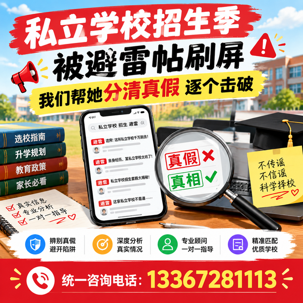 达州小红书舆情合规处置：私立学校招生季被避雷帖刷屏，我们帮她分清真假逐个击破